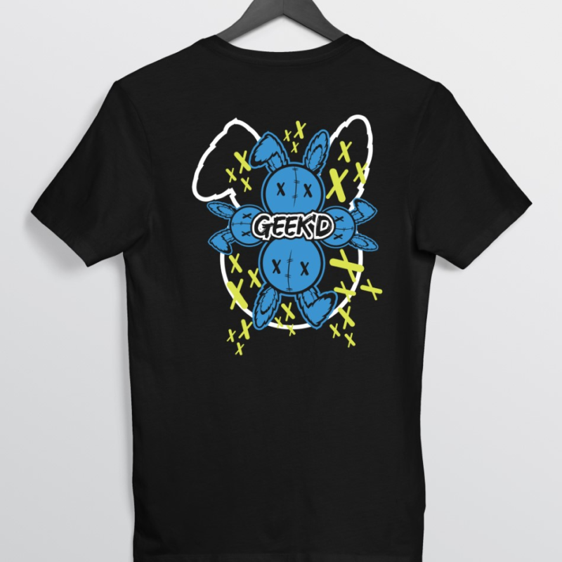 GEEK’D EXTRACTS BLACK & BLUE APPAREL SHIRT
