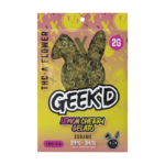 Lemon Cherry Gelato THCA, Geek’d Extracts Gelato, hybrid THCA strain, fruity hemp flower, premium THCA flower, smooth THCA smoke, relaxing and uplifting strain