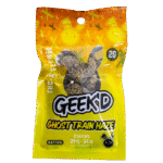 Geek’d Extracts Ghost Train Haze THCA Flower 2g Bag – Front Packaging